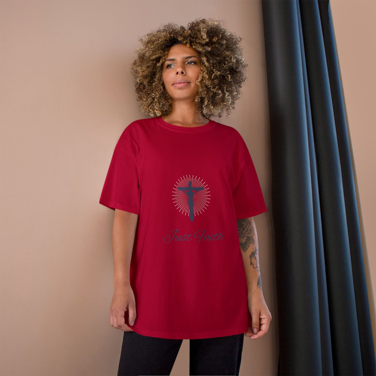 Champion Unisex T-Shirt for Spiritual Reflection