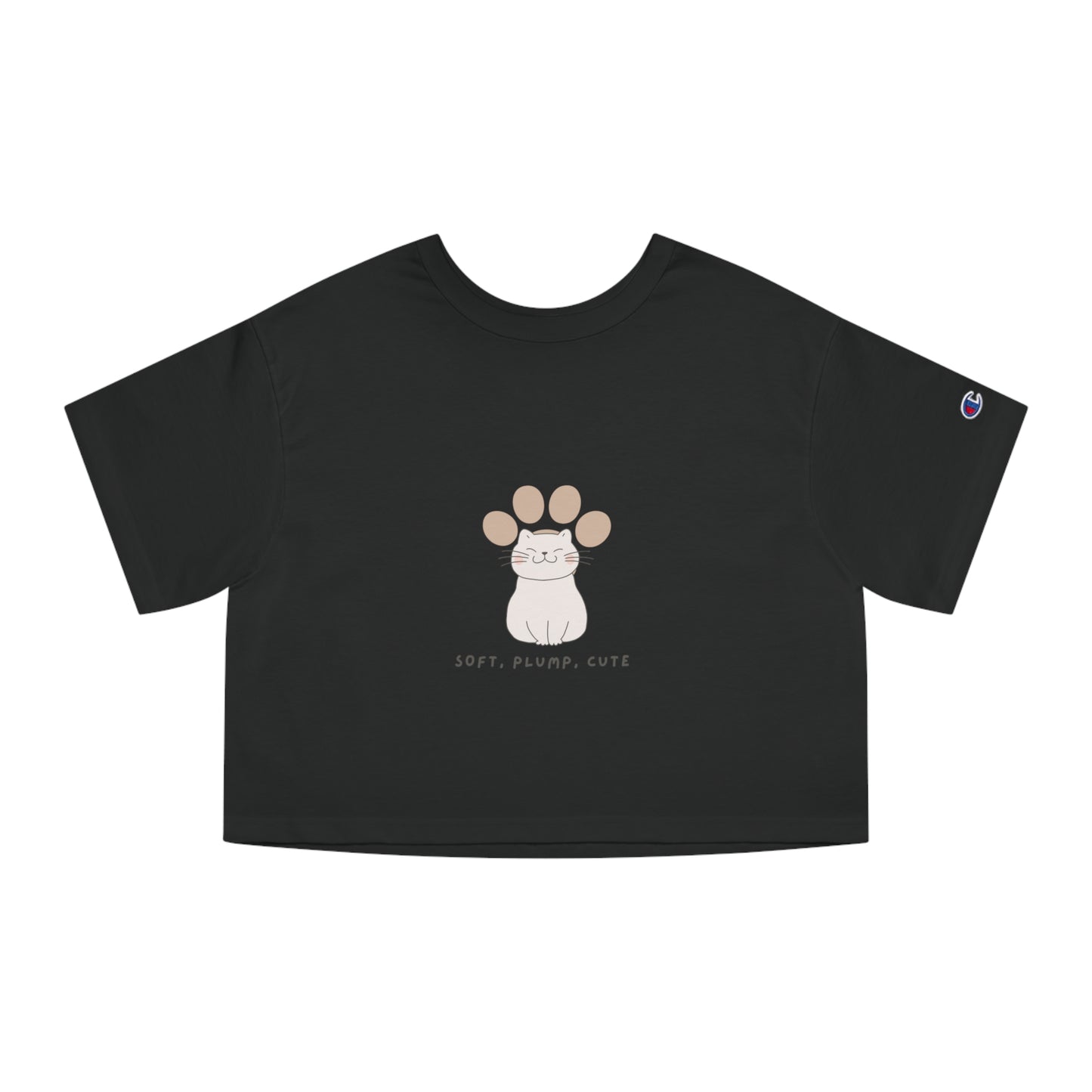 Champion Cropped T-Shirt - Cat Style