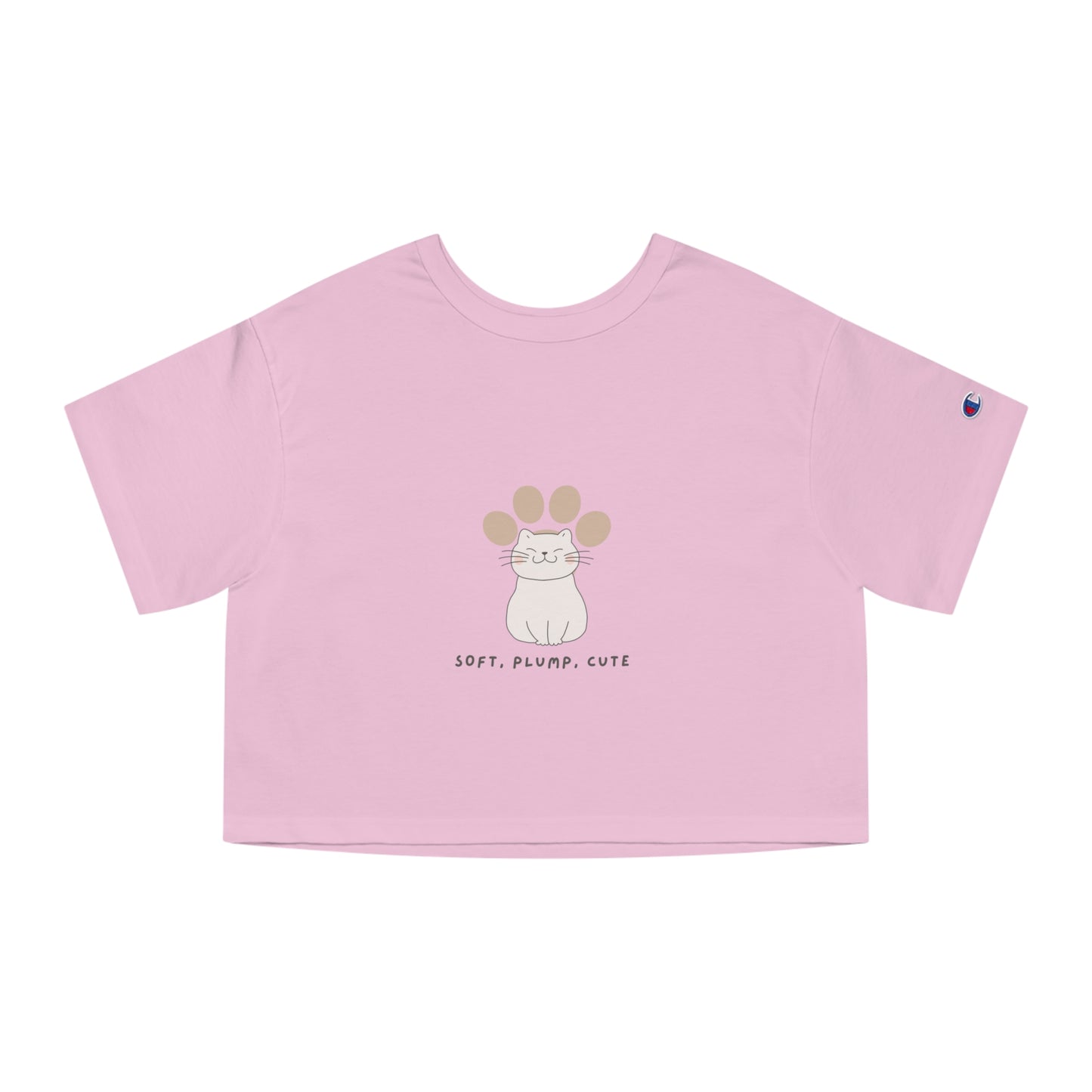 Champion Cropped T-Shirt - Cat Style