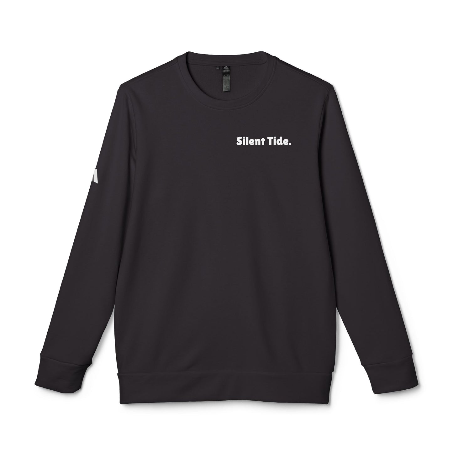 Adidas Unisex Fleece Crewneck Sweatshirt 'Silent Tide.'