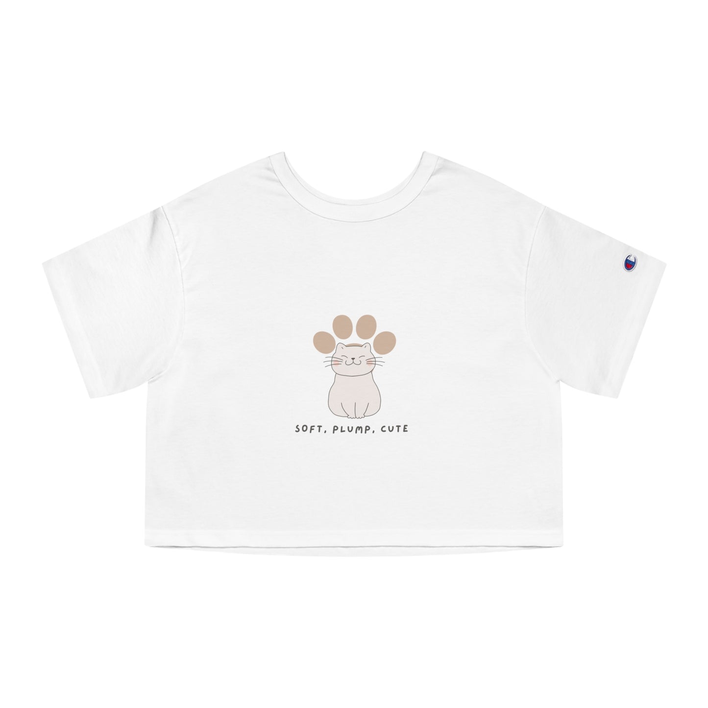 Champion Cropped T-Shirt - Cat Style