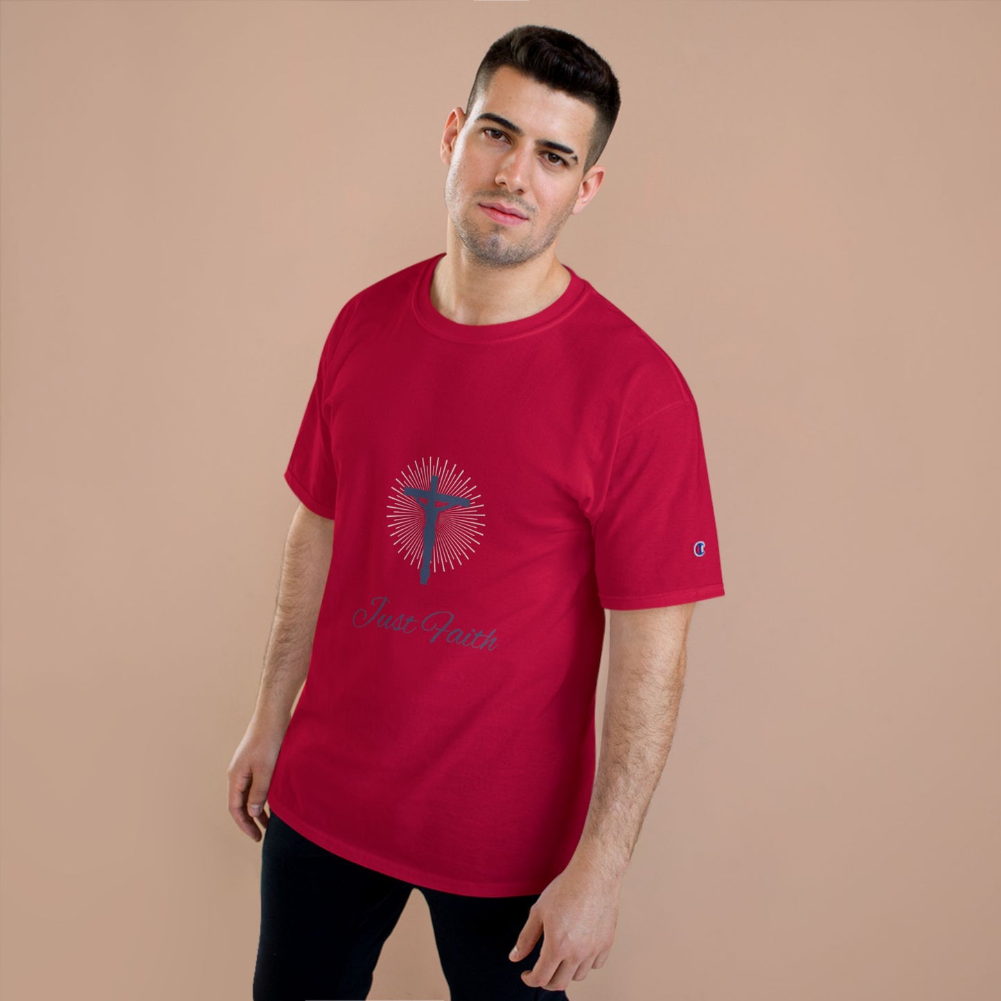 Champion Unisex T-Shirt for Spiritual Reflection