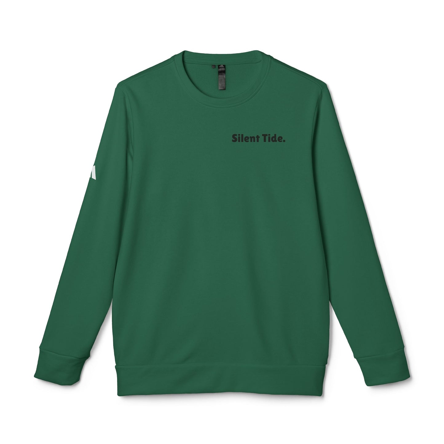 Adidas Unisex Fleece Crewneck Sweatshirt 'Silent Tide.'