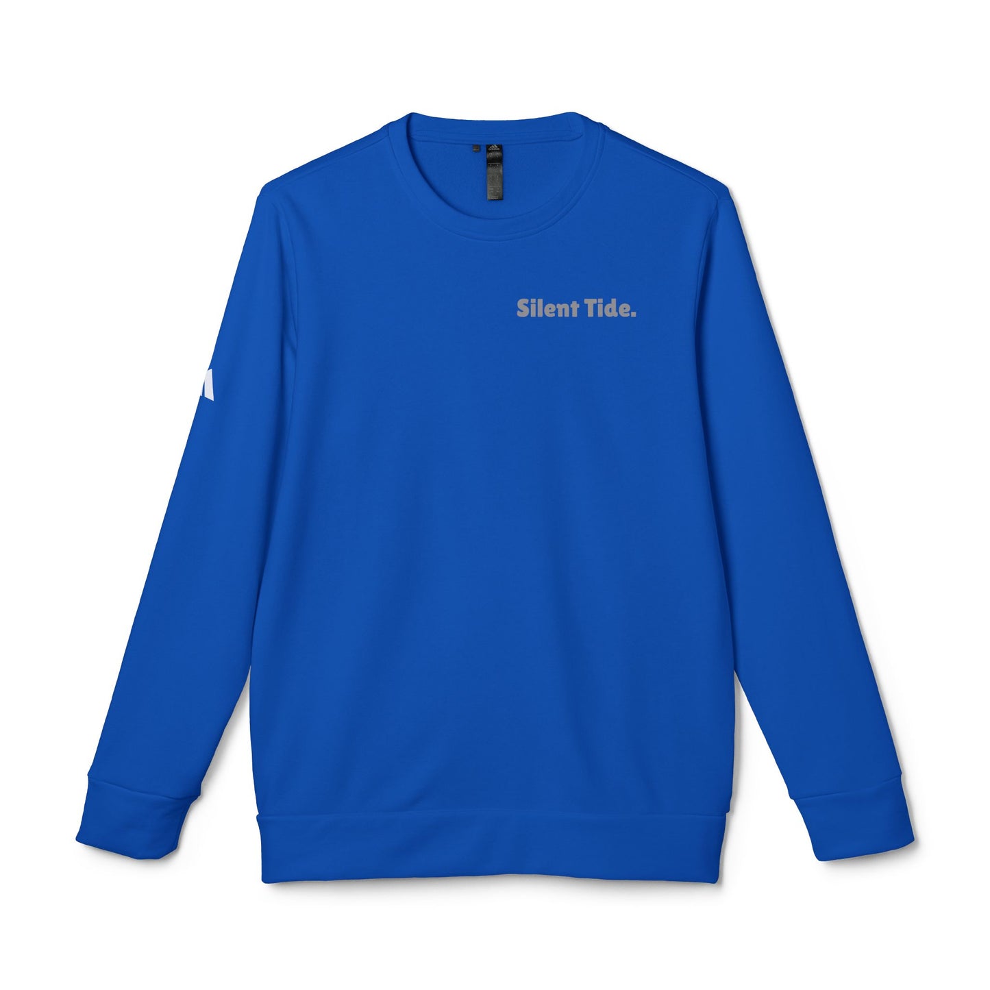 Adidas Unisex Fleece Crewneck Sweatshirt 'Silent Tide.'