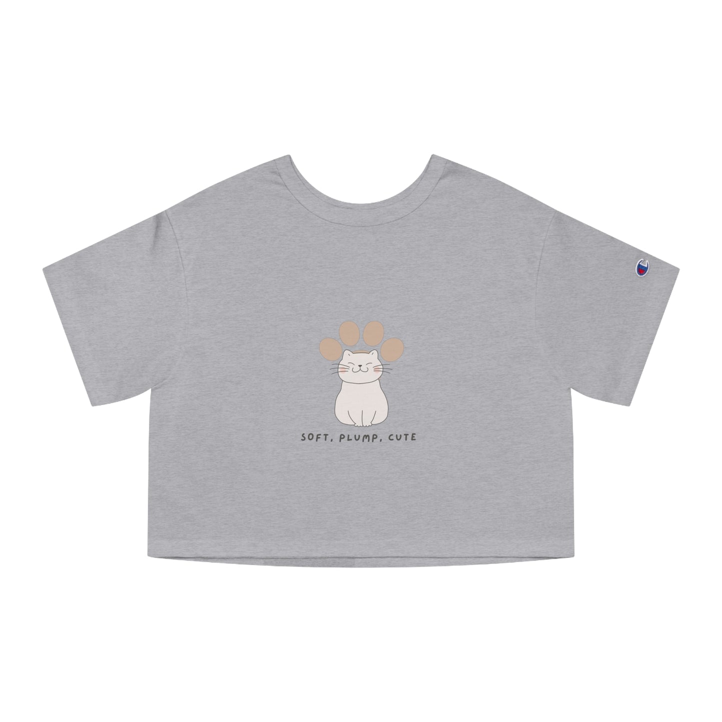 Champion Cropped T-Shirt - Cat Style