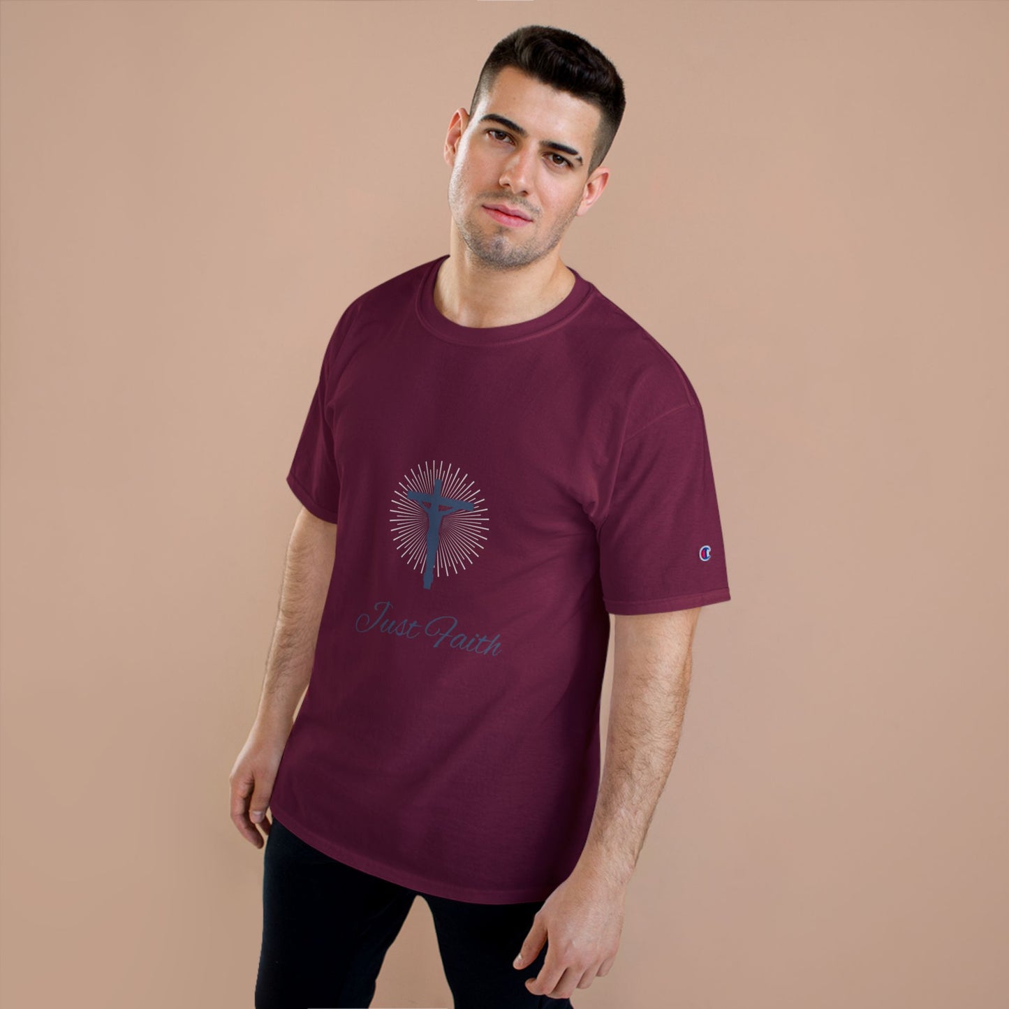 Champion Unisex T-Shirt for Spiritual Reflection