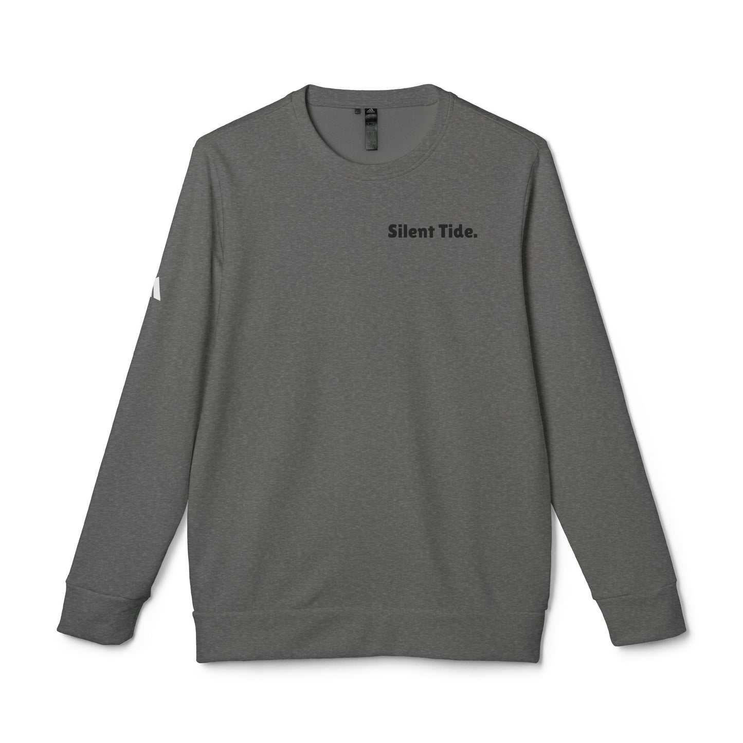 Adidas Unisex Fleece Crewneck Sweatshirt 'Silent Tide.'