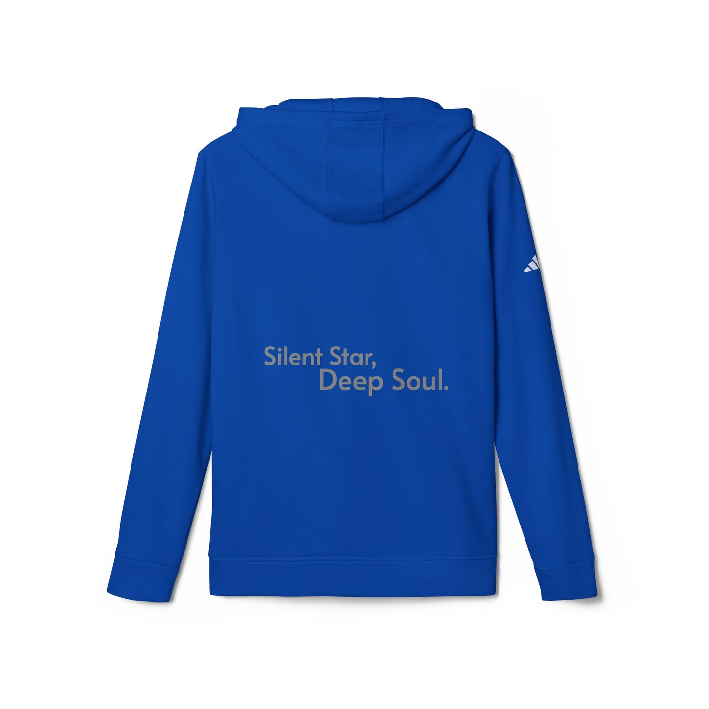 Adidas Cozy Unisex Fleece Hoodie - 'Silent star, deep soul.'