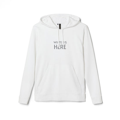 Adidas Cozy Unisex Fleece Hoodie - 'Winter Is Here'