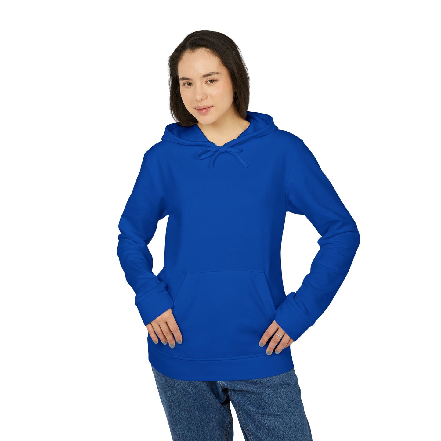 Adidas Cozy Unisex Fleece Hoodie - 'Silent star, deep soul.'