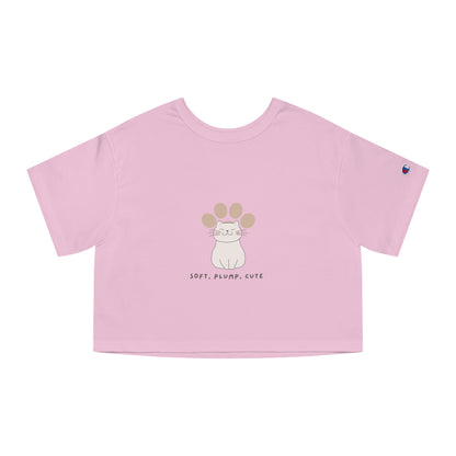 Champion Cropped T-Shirt - Cat Style