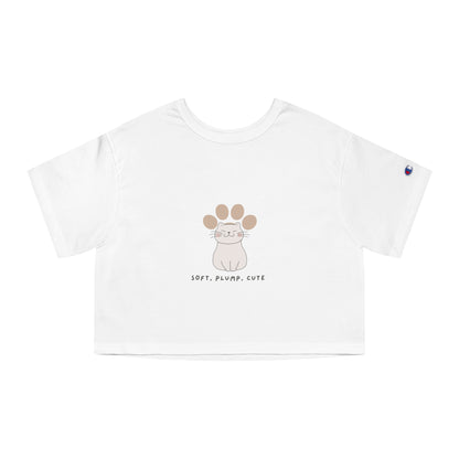 Champion Cropped T-Shirt - Cat Style