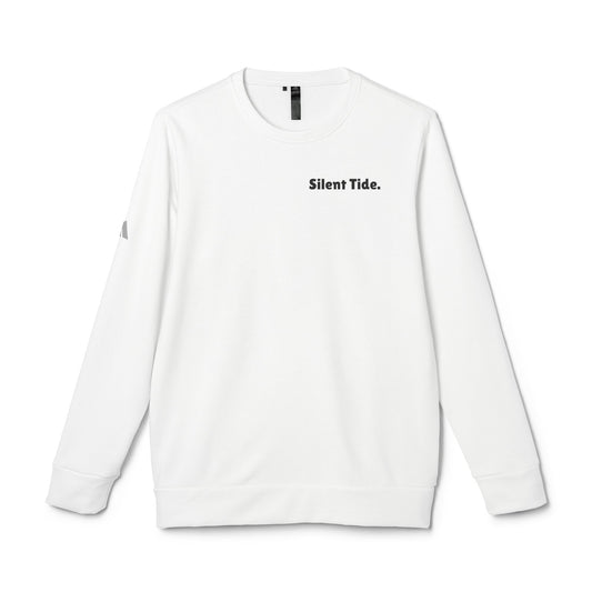 Adidas Unisex Fleece Crewneck Sweatshirt 'Silent Tide.'