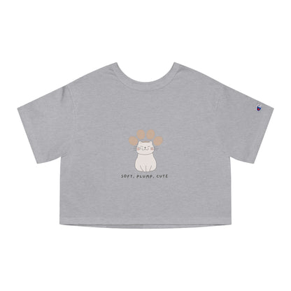 Champion Cropped T-Shirt - Cat Style