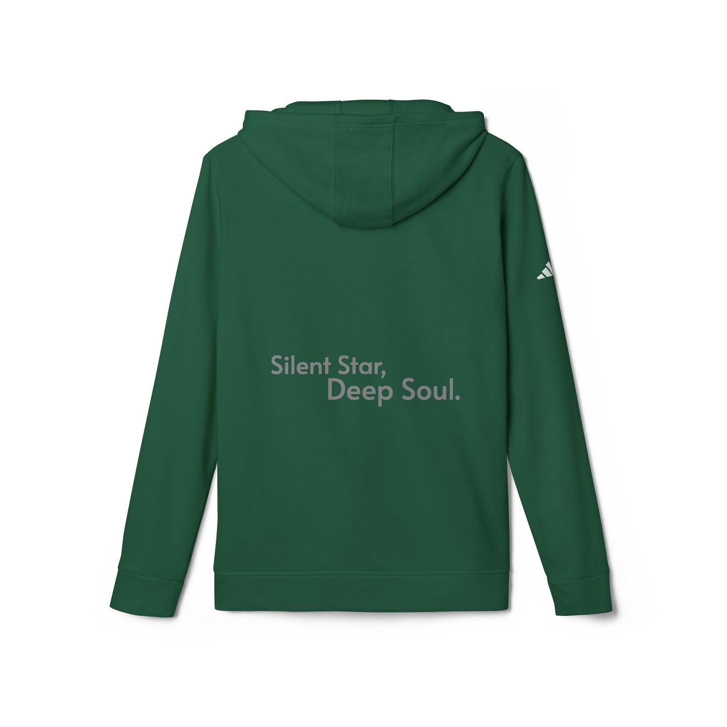 Adidas Cozy Unisex Fleece Hoodie - 'Silent star, deep soul.'
