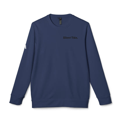 Adidas Unisex Fleece Crewneck Sweatshirt - Silent Tide.