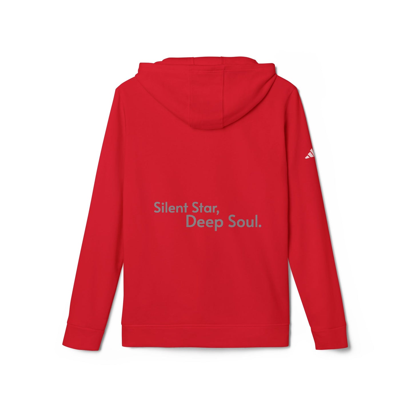 Adidas Cozy Unisex Fleece Hoodie - 'Silent star, deep soul.'