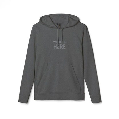 Adidas Cozy Unisex Fleece Hoodie - 'Winter Is Here'