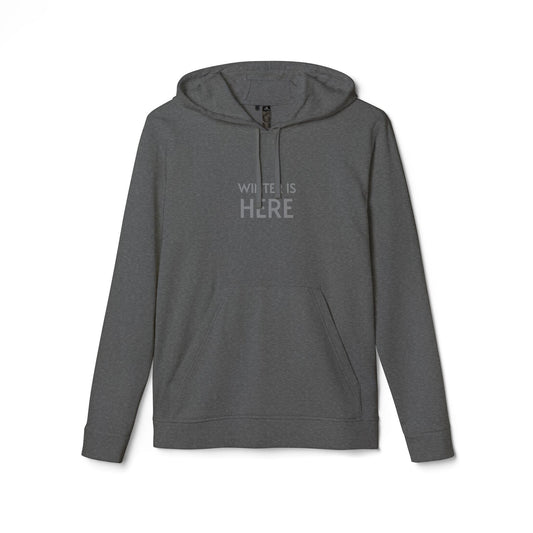 Adidas Cozy Unisex Fleece Hoodie - 'Winter Is Here'